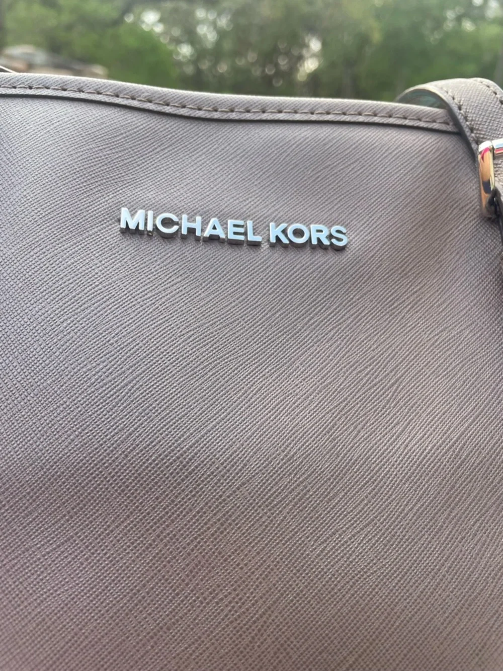 Michael Kors Jet Set Travel Medium Saffiano Leather Top Zip Tote  (CSR) - Picture 9 of 16